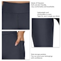 Miniatyrbilde 3 av 5: Dykkingshorts for kvinner - Reduserer gnagsår, lett, myk, hudvennlig våtdrakt, korte bukser for surfing - Perfekt Gray 3XL
