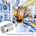 Miniatyrbild 2 av 5: 13-växlad motor 18V ersättning 18-2-LI 18-2-LI GSR18-2-LI GSB18-2-L1 1800 LI-2 PSB1800 skruvdragare-Perfekt