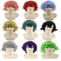 Miniatyrbillede 1 af 4: Wig Cosplay/Anime inkl. parykhætte & parykkam - Perfet Mörk brun