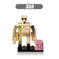 Miniatyrbild 2 av 5: 8 st Minecraft Minifigurer Byggklossar Leksaker Actionfigurer Set-Perfekt 8set