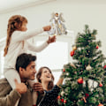 Miniatyrbilde 4 av 5: Engle Topp til Juletreet med Hvite Fjærvinger, Juletrtopppynt med LED-lys, Feriepynt - Perfekt A