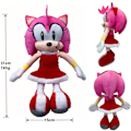 Pikkukuva 1 / 5: 30 cm Sonic Amy Ross Pehmolelut - Perfet