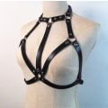 Miniatyrbillede 4 af 5: Dame BH Strap Bodysuit Læder Suspender Bælte - Perfet