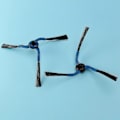 Miniatyrbillede 3 af 5: 3 par sidebørster til Samsung Navibot robot Vc-rm96w Vc-rm72vr-Perfet