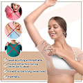 Miniatyrbilde 2 av 5: Svettevest for armhuler, pustende svettebeskyttende undertøysvest, vaskbare armhuleputer, vaskbare armhuleputer - Perfekt Skin color XL