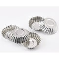 Miniatyrbillede 5 af 7: 10 metalbageforme - Muffinform - Småkager - Forme - Perfet