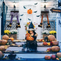 Miniatyrbild 3 av 6: 2 st Halloween hängande prydnad, häxbensprydnad Häxprydnad - Perfet