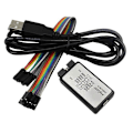 Miniatyrbild 1 av 5: USB Logikanalysator Enchipsprocessor Lämplig för ARM FPGA Felsökningsverktyg 24M Sampling 8 Kanaler-Perfet