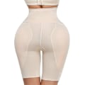 Miniatyrbild 3 av 5: Höftkuddar för Kvinnor Shapewear Höftförstärkare Formande Underkläder Vadderade Rumppads Höftdoppskuddar - Perfekt Beige Large