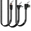 Miniatyrbillede 2 af 5: 90 Graders Vinklet USB 2.0 til Type C Fladt Kabel Datakabel til Telefoner og Bærbare Computere - Perfekt 0.5m AMUP CMST