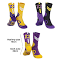 Miniatyrbillede 2 af 4: Basketballstrømper, 3-pak polstrede sportsstrømper Crew Socks til mænd og kvinder - Perfekt style3724