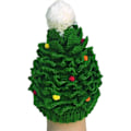 Miniatyrbillede 3 af 3: Unisex Jule-Vinter Strikket Hæklet Beanie Santa Hat Skægget Huer-Perfet