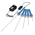 Pikkukuva 3 / 5: Vaahtomuovileikkuri 15W 110V-240V Sähköinen polystyreenivaahtomuovileikkuri Kannettava styroxleikkuri DIY-leikkaustyökalut - Täydellinen EU Plug And 5pcs Pen