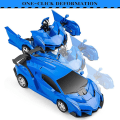 Pikkukuva 4 / 6: Kaukosäädinauto, muuntava Rc-auto pojille 2 in 1 Transforming Robot RC-auto - Perfet