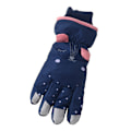 Pikkukuva 8 / 10: Lasten Rukkaset Vedenpitävät Käsineet Ski Pojille Tyttöjen Snow Thermal Rukkaset - Perfet Red