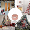 Miniatyrbilde 5 av 5: Prank Ornament Geit Skrik Ornament Støymaker Jul Juletre Hengedekorasjon-Perfekt A