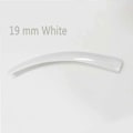 Miniatyrbilde 1 av 5: 10 m lengde (32,8 fot) 16 mm / 19 mm bredde Plast T-list T List Kompatibel med Arkade MAME Spillmaskin Kabinett krom/svart-Perfekt 19mm white 10m