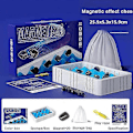 Miniatyrbilde 1 av 5: Magnetisk Sjakkspill for Battle Chess, Utdannende Damspill, Sjakkbrett, Fest-Sjakksett - Perfekt C