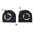 Miniatyrbilde 2 av 5: 1 par A1286 vifte for Macbook Pro 15\" A1286 venstre og høyre side CPU GPU kjølevifte 2009 2010 2011 kjøler kjøleplate - Perfekt