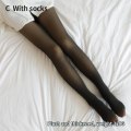 Miniatyrbild 1 av 6: Perfekta Vintervarma Leggings Dam Tjocka Fleece Leggings - Perfet Black 320g