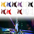 Miniatyrbilde 2 av 5: Flerfarget 11-hulls SSH gitarplekterbrett ripebeskyttelse kompatibel med ST SQ elektriske gitarer 3-lags SSH gitarplekterbrett gitardeler - Perfekt purple pearl