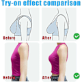 Miniatyrbilde 3 av 5: Push-up BH for kvinner, full-coverage BH med spiler, BH som skjuler ryggfett, glattende T-skjorte-BH, formende uplift-BH - Perfekt Pink 38D