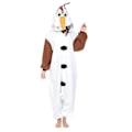 Miniatyrbillede 2 af 2: One Piece Pyjamas Mænd Kvinder Boligindretning Par Pyjamas - Perfet olaf 115-130