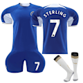 Miniatyrbillede 2 af 4: 2023/24 Chelsea hjemmebanetrøje #7 Sterling fodboldtrøje - perfekt XL(180-185CM)