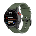 Miniatyrbild 3 av 5: Silikonarmband 26mm för Garmin Fenix 7x/6x/5x Klocka Rem Loop Armband - Perfekt Dark green