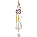 Miniatyrbilde 1 av 6: Hengende krystall solfanger glass istapper prisme rhinestone solfanger regnbuemaskin anheng Innendørs vindu Hjem Bildekor Gave - Perfet