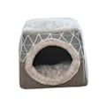 Miniatyrbild 2 av 5: & för Innekatter - Tvättbar Liten Djurbädd Kattält - Övertäckt Grotta & för Innekatter - Perfekt Gray XL