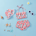 Miniatyrbild 5 av 6: Perfekt baddräkt för toddler flickor Baby flickor Badkläder Bikini Set Baddräkt - Perfet