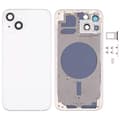 for iPhone 13 6.1 tommer Bak Batterideksel + Midtre Plate Ramme + Sideknapper Erstatning - Perfekt Style E