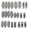 Pikkukuva 1 / 10: 23kpl Canbus LED-auton sisävalot - Perfet