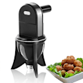 Miniatyrbild 4 av 5: Automatisk köttbullsformningsmaskin Glutinous Rice Ball Fish BallMaking Köttbullsmaskin Bollmakare Köksredskap & Bakeware-Perfet 220V  EU