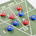 Pikkukuva 3 / 3: 24 kpl Mini Shuffleboard-pöydän rullat - Shuffleboard Curling - Vaihtotarvikkeet - Täydellinen