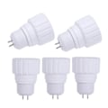 Miniatyrbilde 1 av 5: Pakke med MR16 til GU10 Konverteringslampe Adapter Profesjonell Lyspære Adapter for Husholdningslys Pære Lysbryter Lysdeler - Perfekt