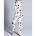 Miniatyrbillede 1 af 4: Bedstsælgende dame-onesie pyjamas med åben ryg for praktisk-Perfekt Lips L