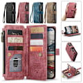 Miniatyrbilde 1 av 5: Kompatibel med iPhone 15 14 13 12 11 Pro Max XS XR 8 Lommebok Etui Flip Lærveske-Perfet red iPhone 14Pro  6.1