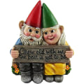 Miniatyrbillede 1 af 5: Have Elf Statue Par Fairy Dværg Resin Håndmalet Have - Perfet