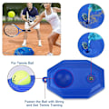 Miniatyrbillede 3 af 5: Professionel Tennis Træner Selvlært Bold Bounce Træningspraksis Værktøj til Begyndere - Perfekt 3 Balls