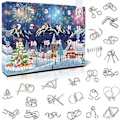 Pikkukuva 1 / 5: 1. adventtikalenteri 2024 Lapset Aikuiset Puzzle Pojat Tytöt, 24 P