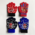 Miniatyrbild 3 av 4: Spiderman Kids Full Finger Handskar Utomhus Varm Vinter Stickade Thermal Presenter- Perfet A