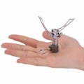 Miniatyrbillede 4 af 7: Udendørs Mini Bærbar Folde Firkantet Komfur Camping Gas Komfur - Perfet 1PC
