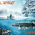 Miniatyrbillede 1 af 5: LADVENTLURES 2024, Fiske-Adventskalender, Fiske-Lokkemad Julegaver - Perfekt c