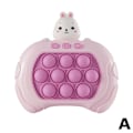 Miniatyrbild 2 av 10: Pop It Game Machine Söt tecknad Kanin Duck Toy Quick Push Bubb - Perfet rabbit one size