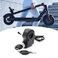 Miniatyrbillede 2 af 5: E-cykel Tændingslås Nøgle Tommelfinger Gas Håndtag Kontakt Strøm Kompatibel med KUGOO M4 M5/Xiao Mi M365 Universal Elektrisk-Perfekt