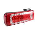 Miniatyrbillede 3 af 5: 1 Par 24V Lastvogns LED Baglygte Samling Bagbremselys til Actros MP5 Lastbil 0035443403 0035443203 Lastbilsdele-Perfet