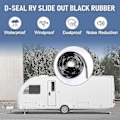 Miniatyrbilde 4 av 5: Rv Slide Out D-tetning Svart Gummi Værlist Eksteriør List 1' X 15/16' X 35' Erstatning Kompatibel med Rv Campingvogn Tilhenger Slideout-Perfet