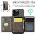 Miniatyrbillede 4 af 5: MAGKING K2 Stand Magnetisk Kortholder Kompatibel med MagSafe RFID Mobilpung - Perfekt Espresso
